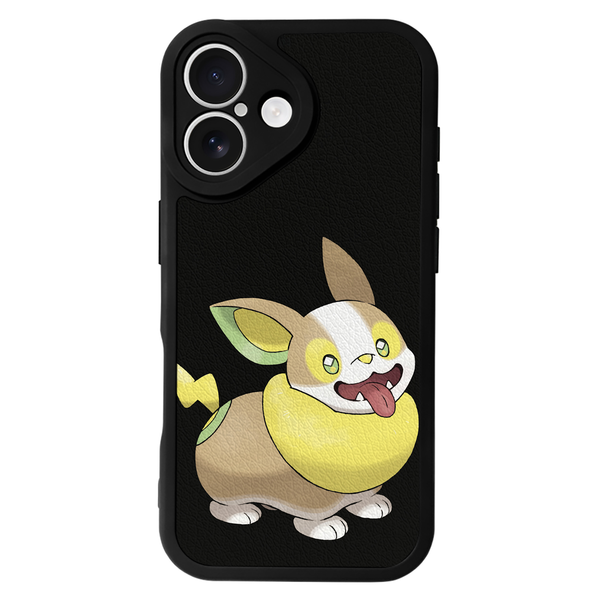（画像用） ポケットモンスター Pokémon 【iPhone 16シリーズ対応】シリコンスマホケース（レザー調） 材質：シリコン